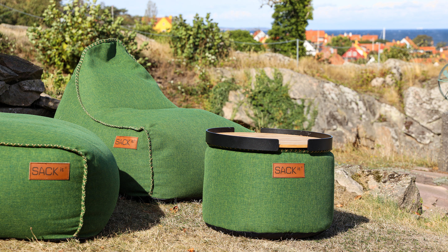 Cobana Pouf - Light Grey - Puf til udenfor og indenfor