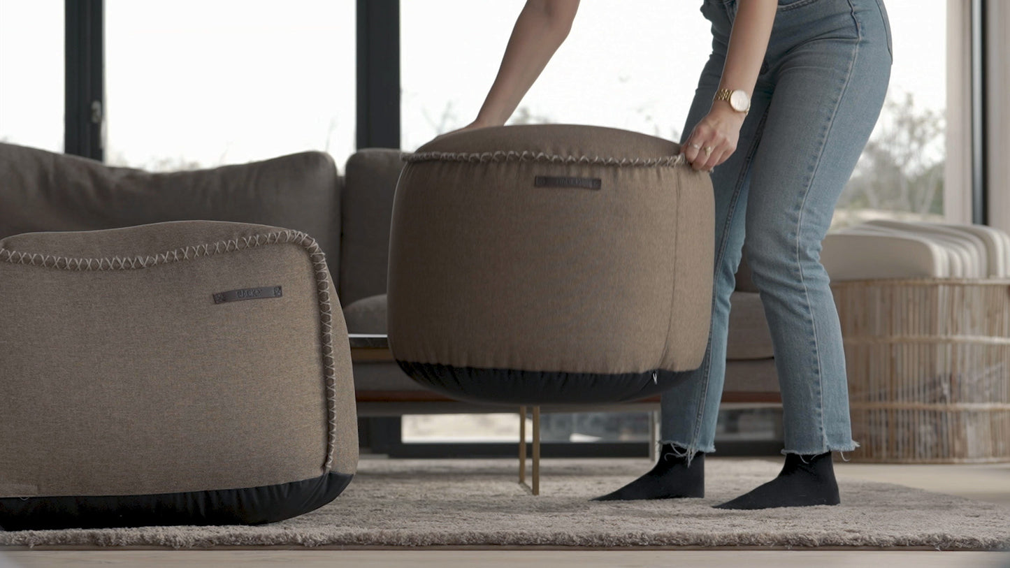 Medley Lounge Chair - Eksklusiv sækkestol til indendørs brug
