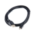 Sort Micro-USB ladekabel på 80 cm til opladning af WOOFit og WOOFit JAM højttalere.