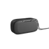 SACKit Go 300 Care Bluetooth højtaler og radio med dansk design i sort og gråt stof.