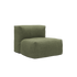 Schwarze, wasserabweisende Abdeckung für Soft Sofa Outdoor Sitz, formgeschnitten und elastisch.