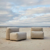 Udendørs Soft Sofa Outdoor 2-personers i Kirra Sand med blødt, formstabilt design uden stel.