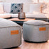 Cobana Pouf - Light Grey | Cobana Pouf - Light Grey - | SACKit