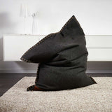 Cobana Beanbag sækkestol i grå, vandafvisende og slidstærkt stof, velegnet til både inde og ude.