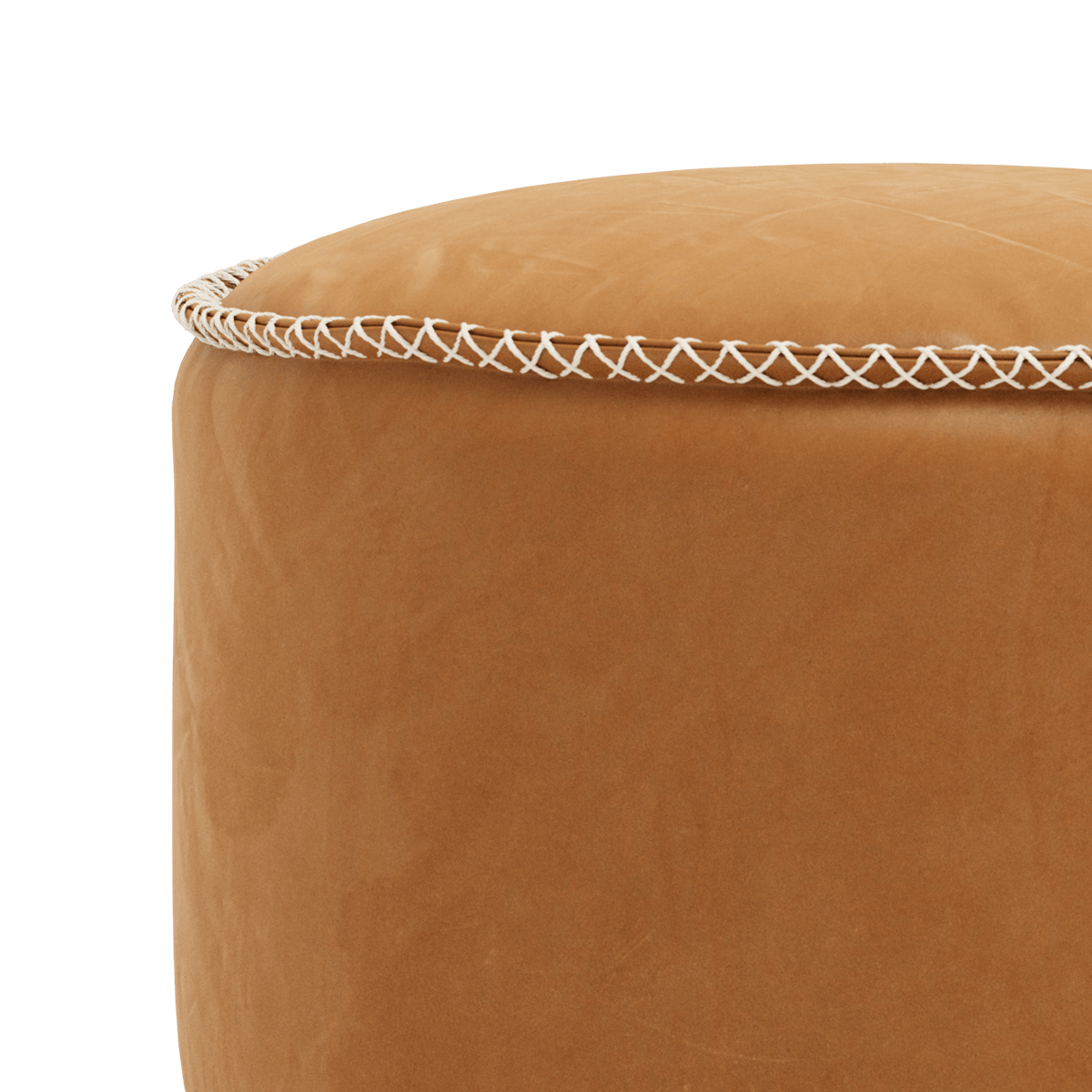 | Dunes Pouf - Dunes Cognac | SACKit