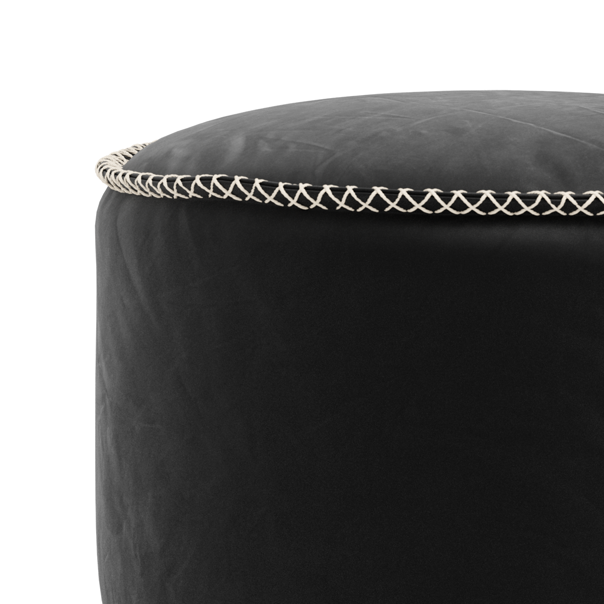 | Dunes Pouf - Dunes Anthrazite | SACKit