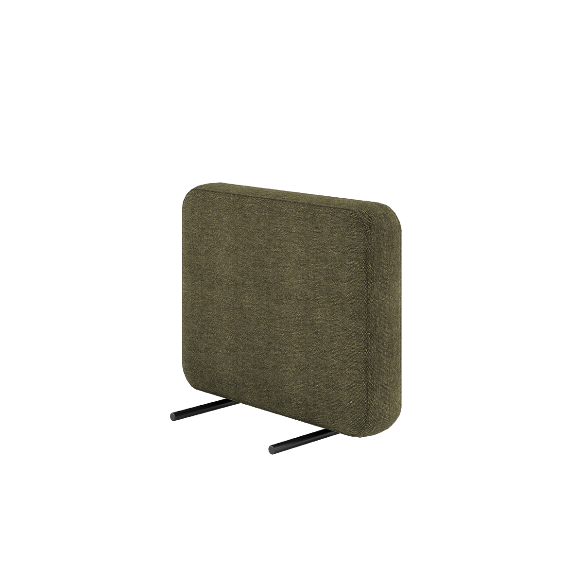 Cobana Lounge Sofa armlæn i Kirra Olive med aluminiumsramme og vandafvisende tekstil.