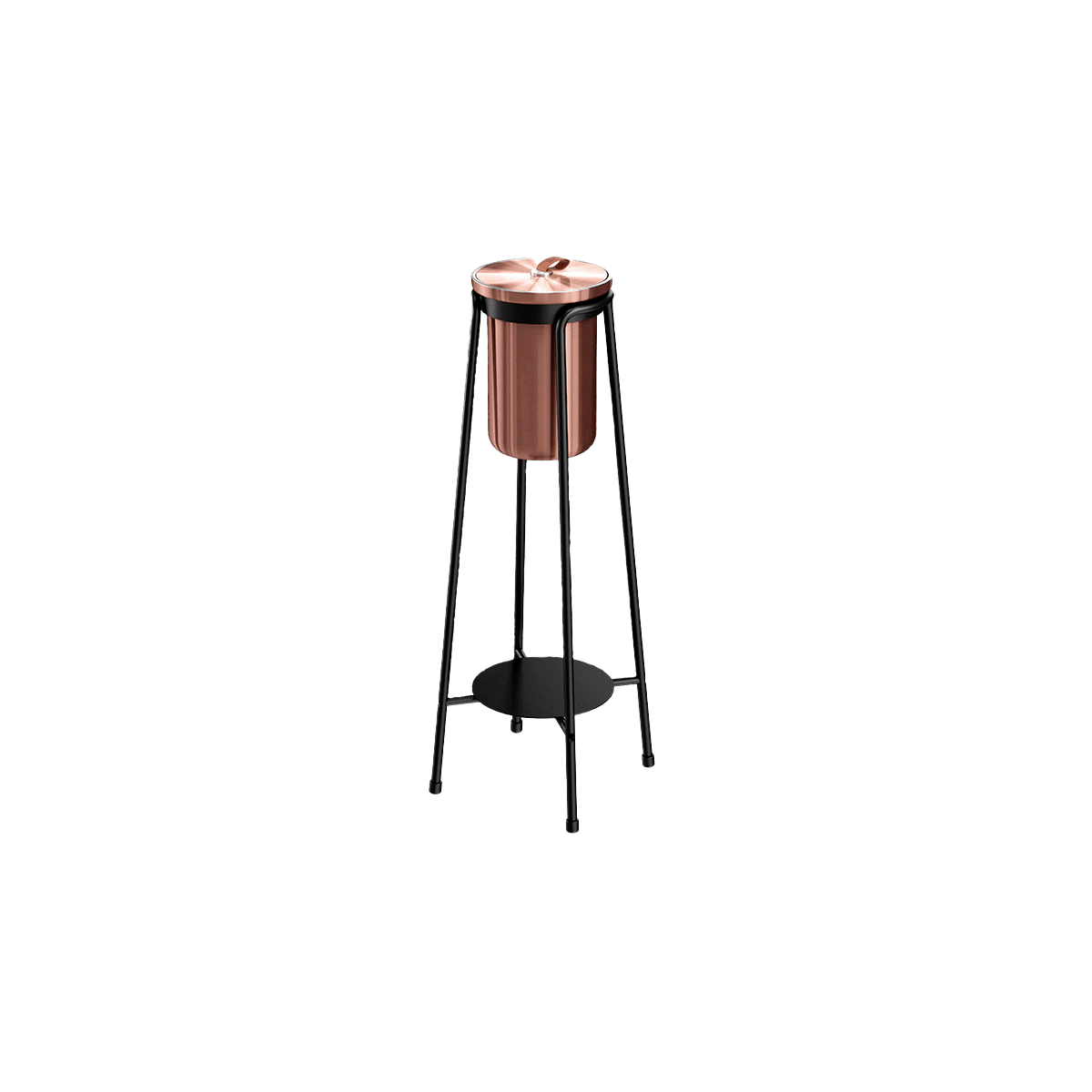 variant_90105% | Patio Accessory Stand Ø14 + Wine Cooler - Copper | SACKit