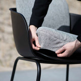 Patio Cushion Full i Cobana Sand Melange, polstret hynde til Patio Chair no. One, udendørs brug.