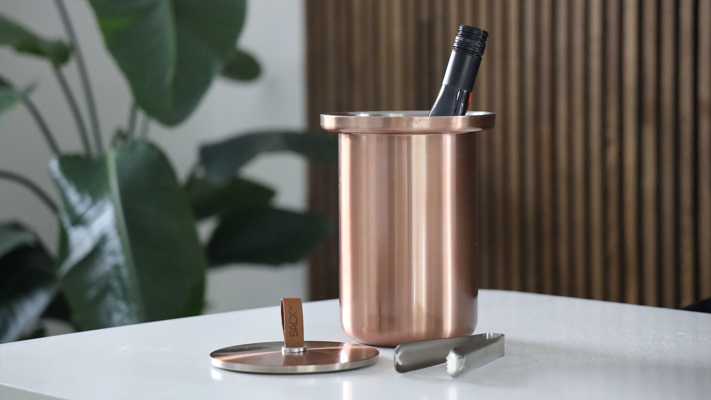 Wine Cooler Copper - Ø14 - Isoleret vinkøler i rustfrit stål