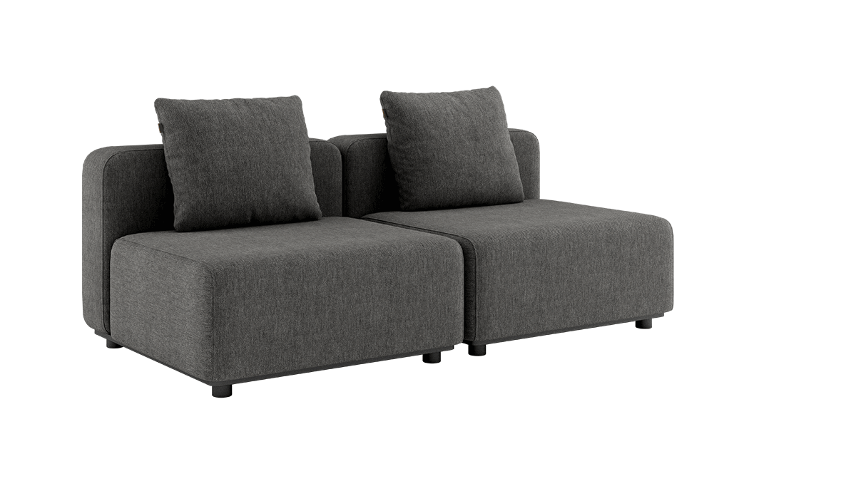 Cobana Lounge Sofa - 3 seater - Udendørs 4 personers lounge sofa