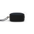Sort trådløs SACKit Go 200 Care højtaler med stofbetræk lavet af genbrugsmateriale og silikonekanter