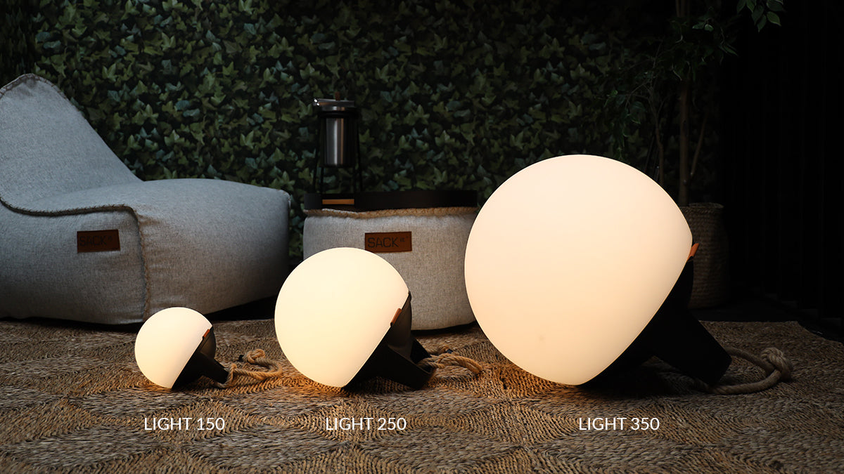 Light Combi Pack - Udendørs/indendørs batteridrevne lamper i 3 størrelser