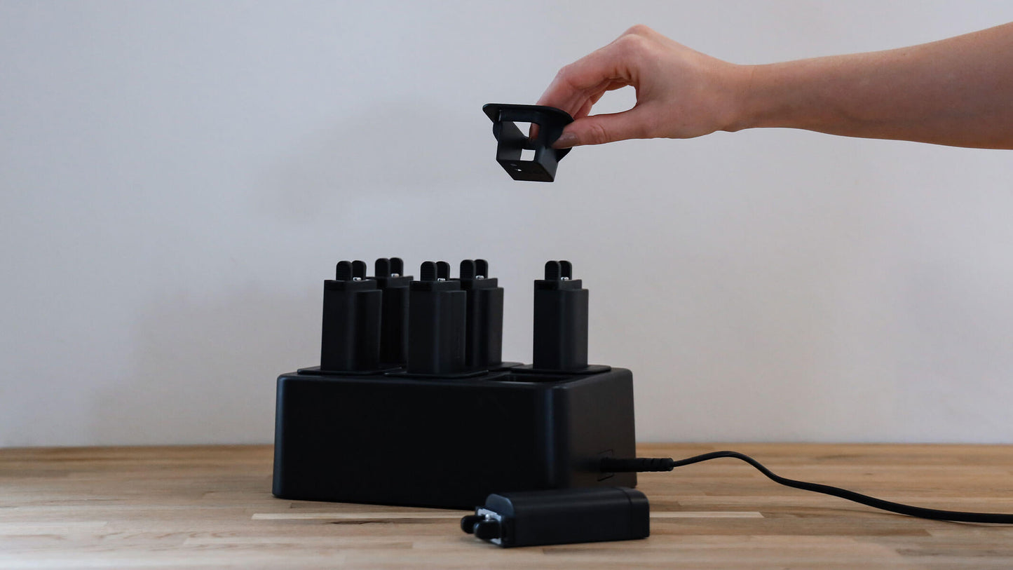 Light - Battery Charging Station - Opladerstation til 6 stk. SACKit Light batterier