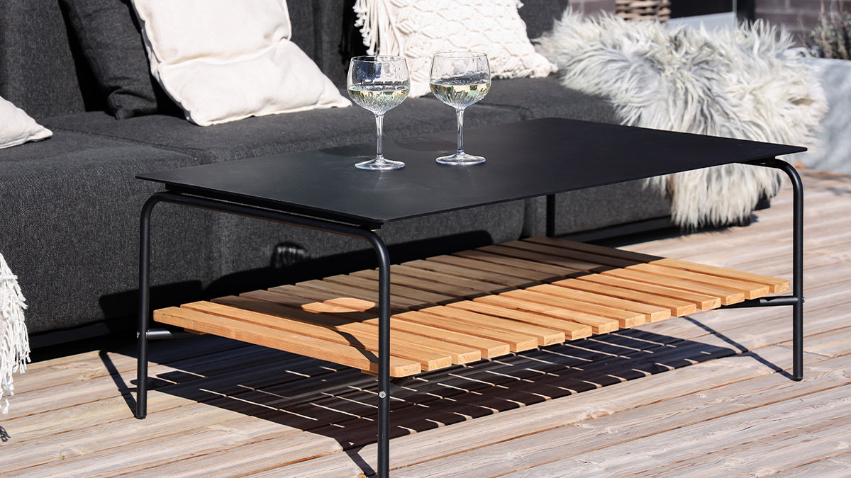Patio Sofa Table - 113x70 - Udendørs aluminiums sofabord
