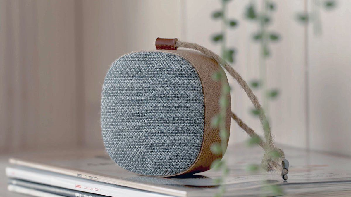 Go Wood - Genopladelig Bluetooth højtaler i træ