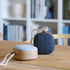 Go Wood trådløs højtaler med massiv røgfarvet egetræsramme og Fiord tekstil fra Kvadrat.