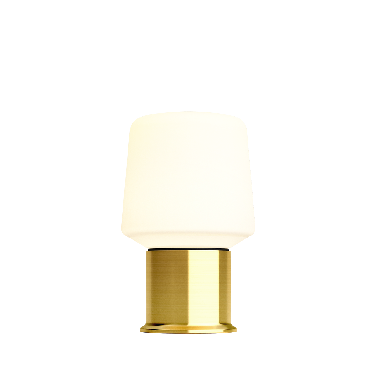 Ambience Lamp Intelligent+ med London base i børstet stål, lille størrelse, udendørs belysning.
