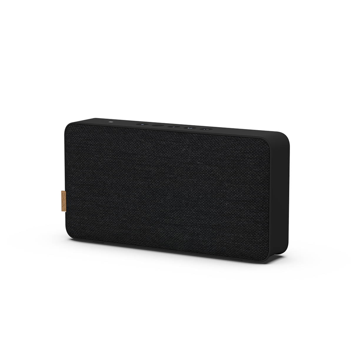 Sort Move 150 Bluetooth højtaler med dansk Fiord stof og kompakt design.