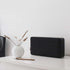 Sort Move 150 Bluetooth højtaler med Fiord stof fra Kvadrat og dansk design på hvid baggrund.