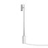 Expo Floor gulvlampe i poleret marmor med aluminiumslampe og mat overflade.