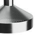 Dawn Pendant Ø25 indendørs lampe i aluminium med perforeret skærm, rund form og hvid inderside.