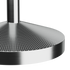 Dawn Pendant Ø40 i poleret aluminium med perforeret top og hvid inderskærm til indendørs belysning.