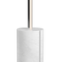 SACKit Expo 185 gulvlampe med slank aluminiumsprofil og marmorfod i poleret finish med opadrettet LED-lys.