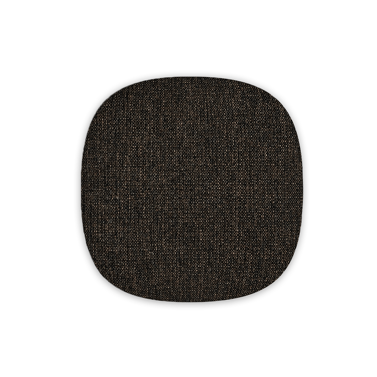 Go Front højtalercover i kaffe farvet Xpress stof fra danske Gabriel, rektangulært og elegant design.