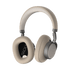 Beige Touch 400 høretelefoner med roterbare earcups i PU-læder og tekstil.