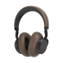Brune SACKit Touch 410 trådløse høretelefoner med roterbare earcups og blødt materiale.