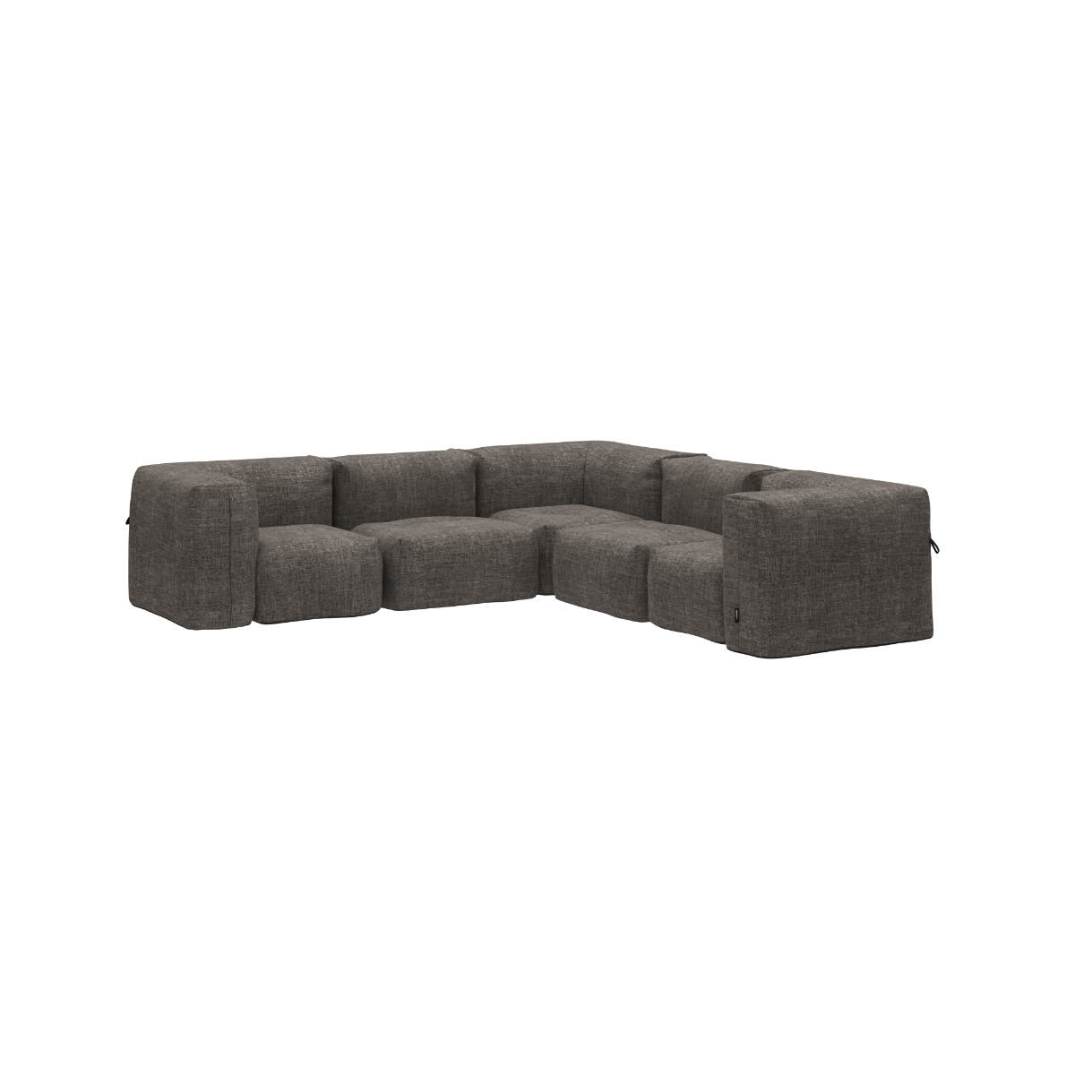 Soft Sofa Outdoor - 5 Seater Corner Sofa | Soft Sofa Outdoor - 5 Seater Corner Sofa - Kirra Noir | SACKit
