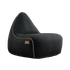 Sort Canvas Lounge Chair sækkestol med ryglæn i slidstærkt canvas stof.