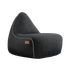 Cobana Lounge Chair i sort sækkestol med ryglæn i slidstærkt og vandafvisende materiale.