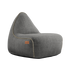 Cobana Lounge Chair i grå sækkestol med ryglæn i slidstærkt, vandafvisende materiale.