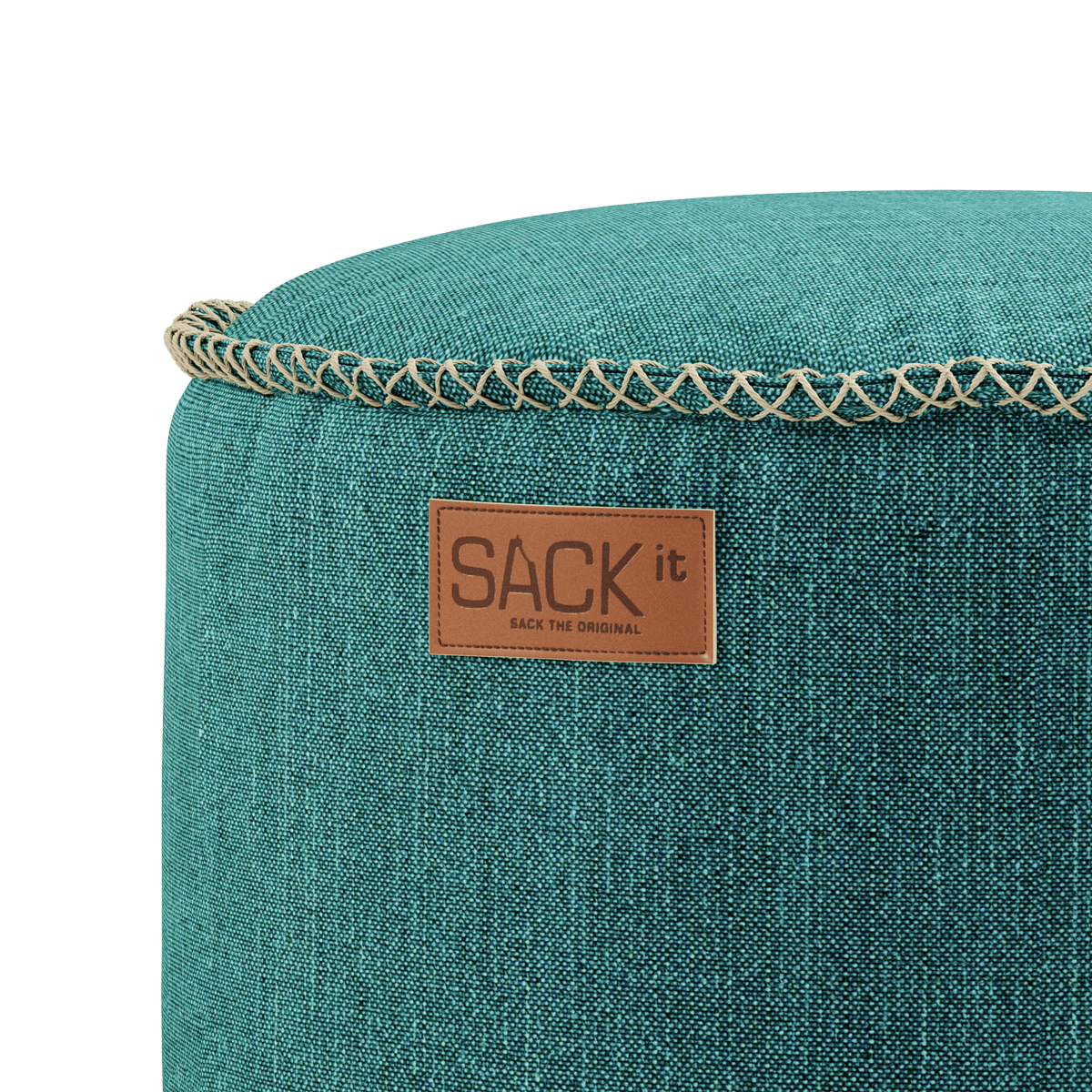 Cobana Pouf | Cobana Pouf - Cobana Petrol Melange | SACKit