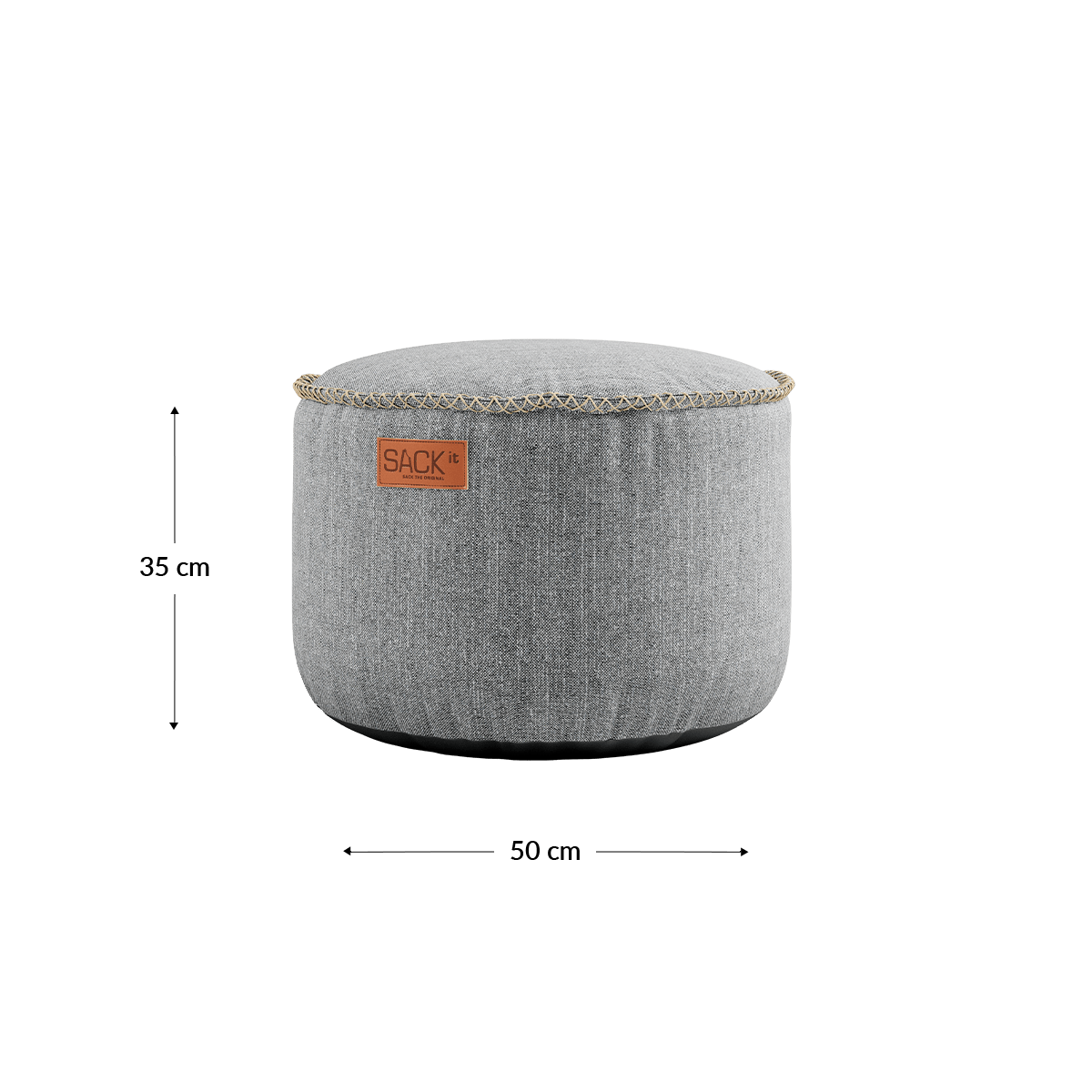 Cobana Pouf | Cobana Pouf - Cobana Sand Melange | SACKit