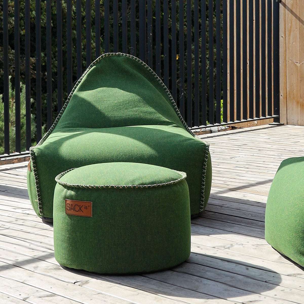 Cobana Pouf | Cobana Pouf - Cobana Green | SACKit