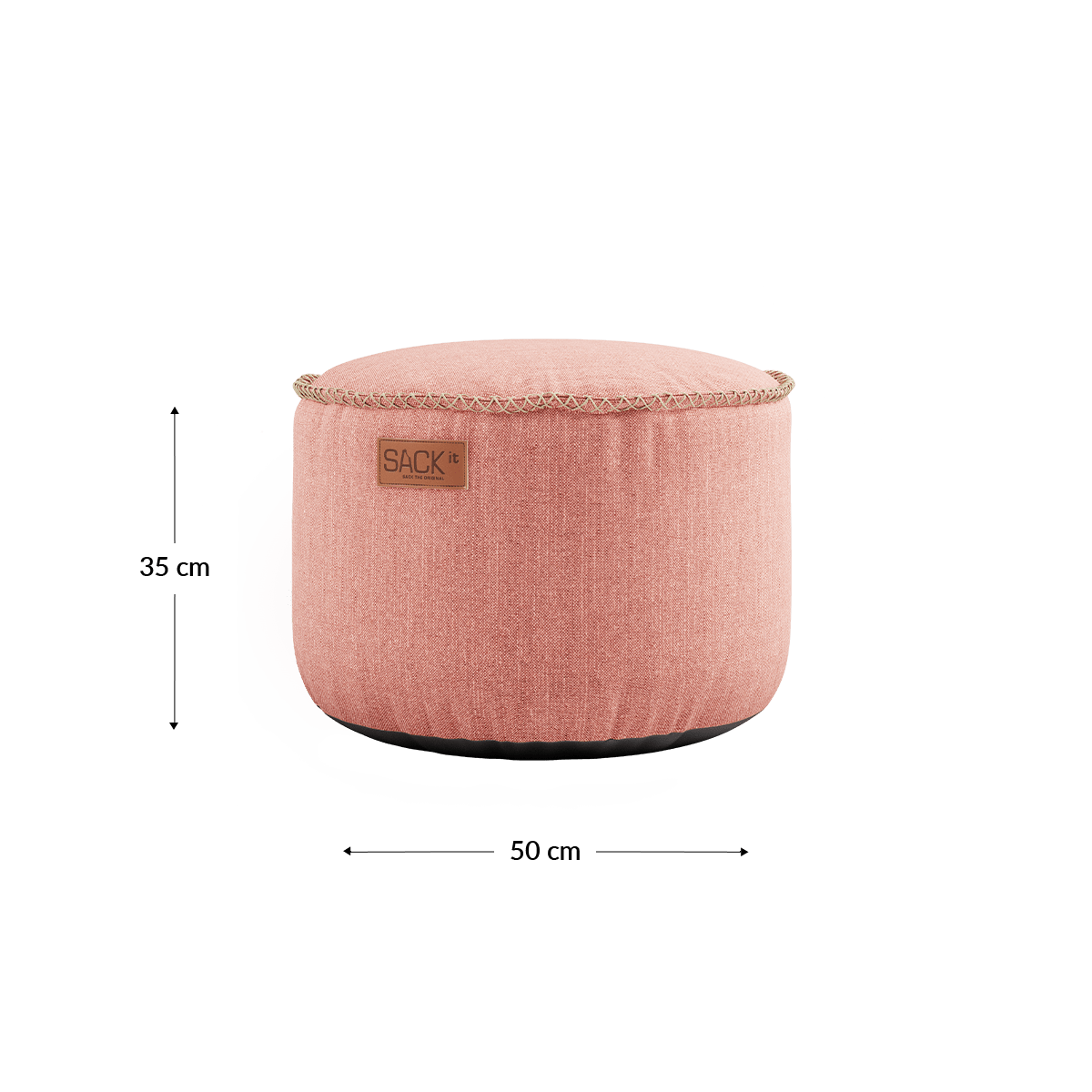 Cobana Pouf | Cobana Pouf - Cobana Rose | SACKit