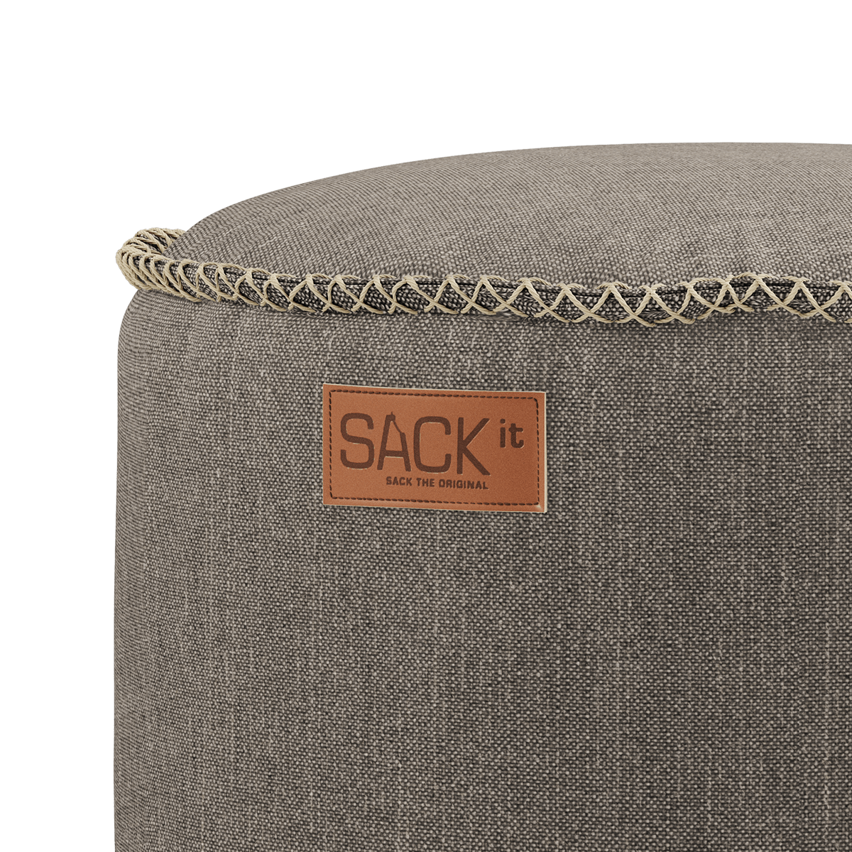 Cobana Pouf | Cobana Pouf - Cobana Taupe | SACKit