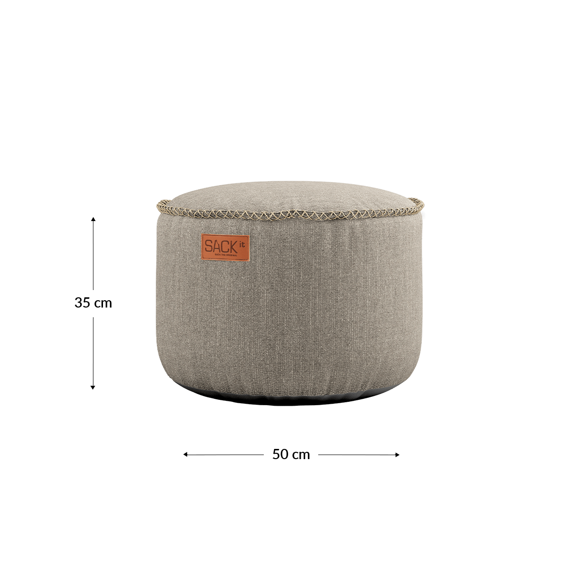 Cobana Pouf | Cobana Pouf - Kirra Sand | SACKit