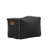 Cobana Square Pouf | Cobana Square Pouf - Cobana Black | SACKit