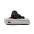 Medium Cobana Dog Bed in sand melange with slip-resistant bottom and soft fabric texture