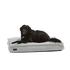 Large Cobana Dog Bed in sand melange with water-resistant fabric and non-slip bottom
