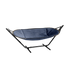 Cobana Hammock hængekøje i Kirra Indigo med sort aluminiumsstel til udendørs brug.