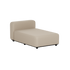 Beigefarvet chaise modul til Cobana loungesofa med ryglæn og bløde rene linjer til afslappede udendørs opholdsområder fra sackit