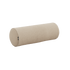 Udendørs bolster pude i boucle beige stof til sofa med rund form og blødt fyld.