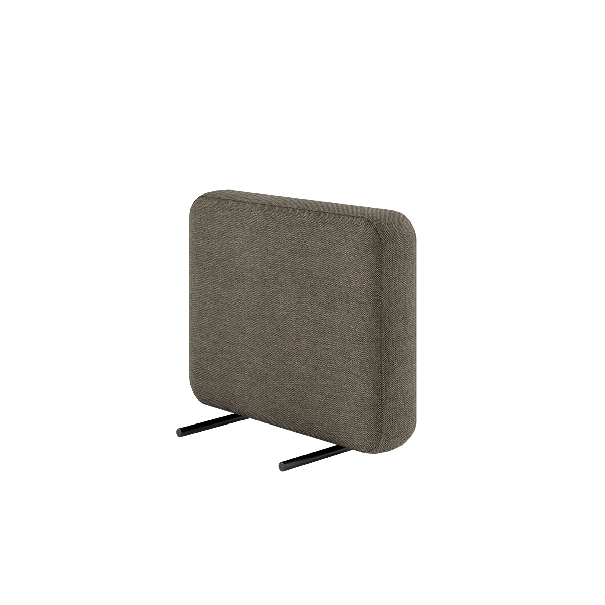 Cobana Lounge Sofa armlæn i brun med pulverlakeret aluminiumsramme og Olefin tekstil til udendørs brug.