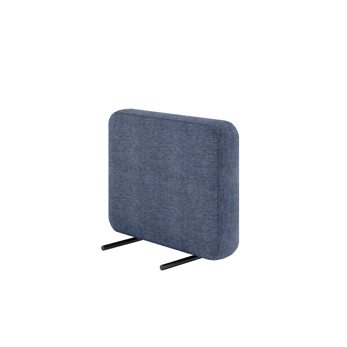 Cobana Lounge Sofa armlæn i Kirra Indigo med pulverlakeret aluminiumsramme og olefin tekstil