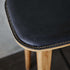 Nordic Bar Stool - Oak with stitches | Nordic Bar Stool - Oak with stitches - 73 cm Luna Carbon | SACKit